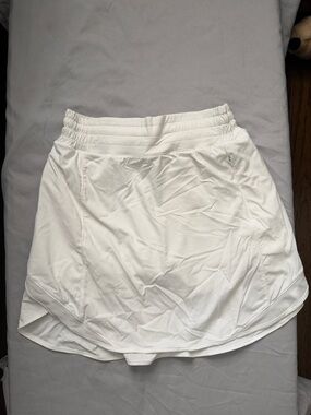 lululemon athletica White Athletic Skort with Elastic Waistband